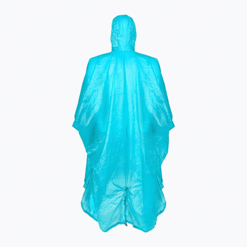 Sea to Summit Ultra-Sil Nano Tarp lietpaltis pončas nuo lietaus, mėlynas APONCHO15DBL 2