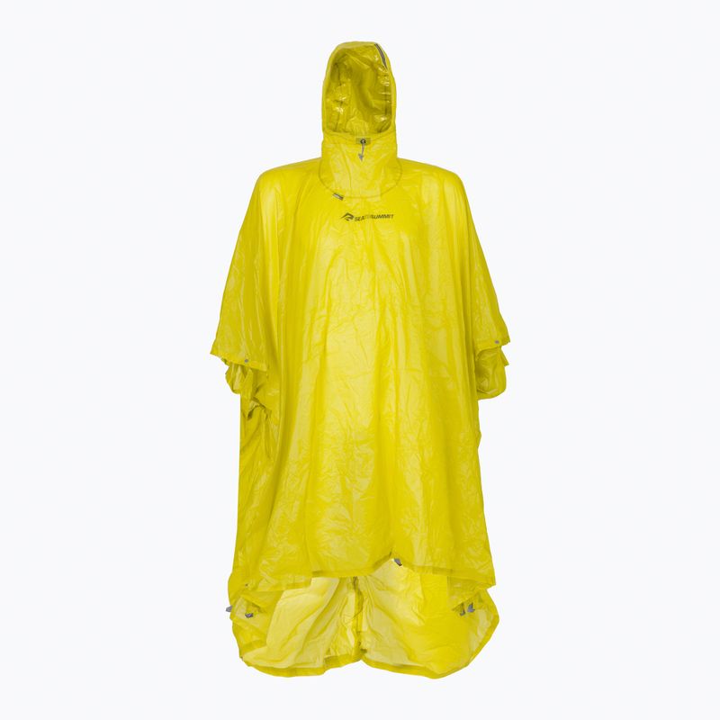 Sea to Summit Ultra-Sil Nano Tarp lietpaltis pončas nuo lietaus žalias APONCHO15DLI