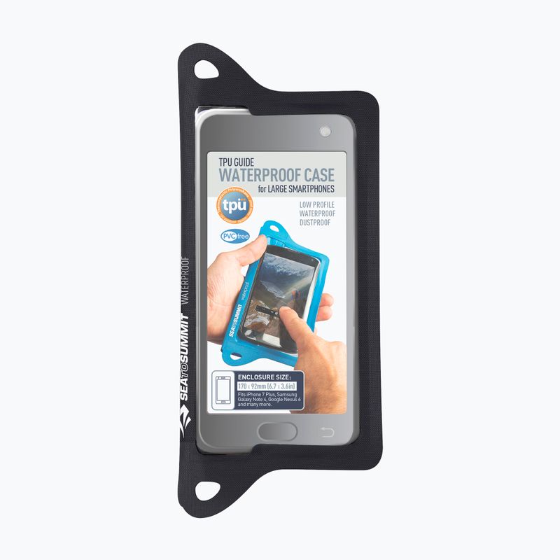 Išmaniojo telefono dėklas Sea To Summit TPU Guide Waterproof Case black