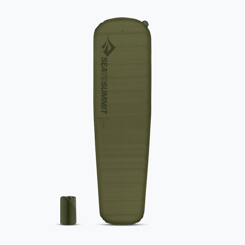 Sea to Summit Camp Plus Regular 7,5 cm žalias AMSICAPLR savaime pripučiamas kilimėlis 4