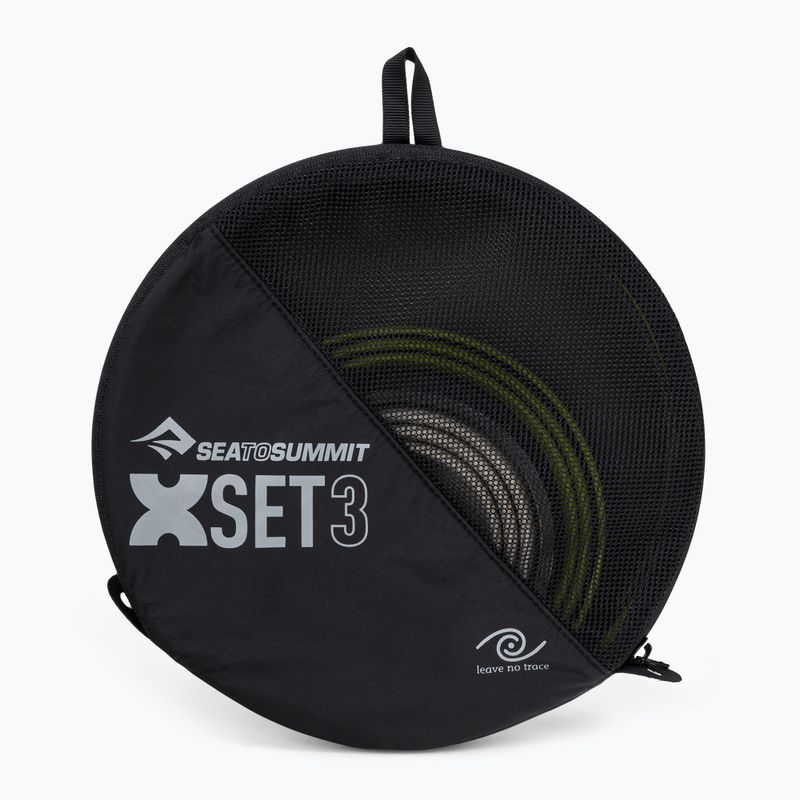 Sea to Summit X-Set AXSET3OL sulankstomas indų rinkinys 9