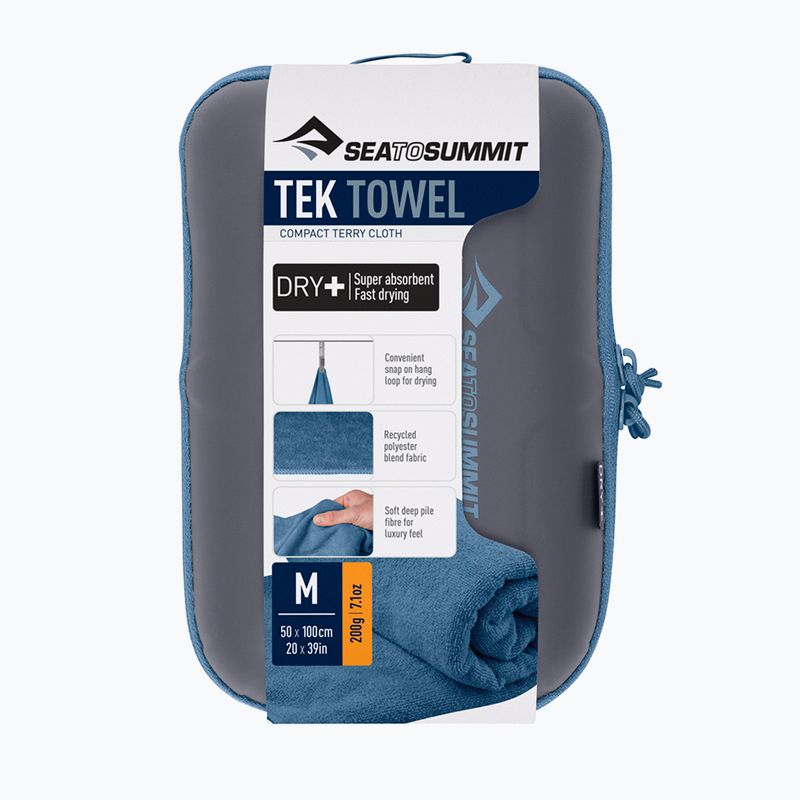 Greitai džiūstantis rankšluostis Sea to Summit Tek Towel ACP072011-050211 moonlight 3