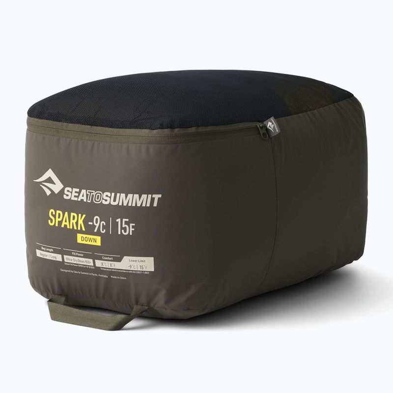 Miegmaišis Sea To Summit Spark Down -9C|15F Long grey/yellow 2