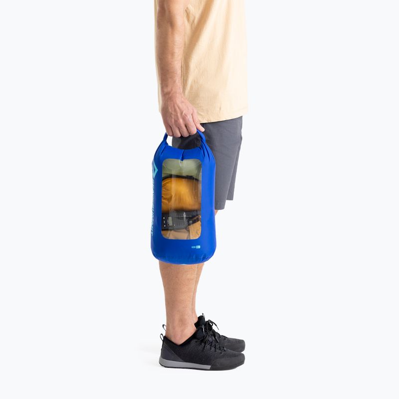 Vandeniui atsparus maišas Sea to Summit Lightweight Dry Bag View 8 l surf blue 4