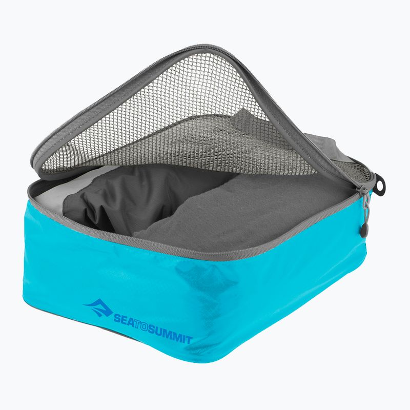 "Sea to Summit Ultra-Sil" drabužių krepšys su tinkleliu S blue atoll travel organizer
