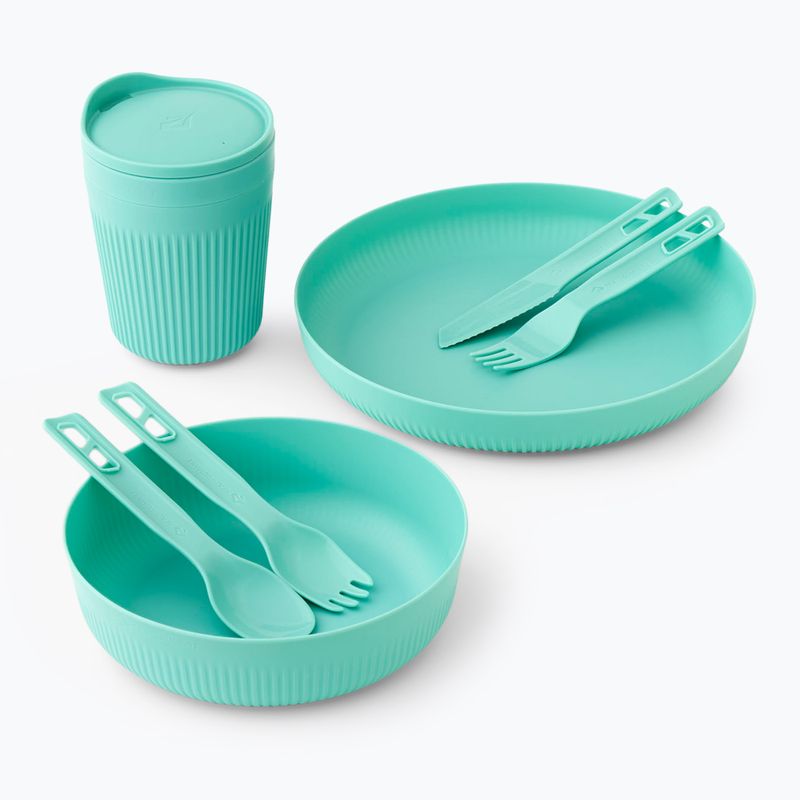 Turistinių indų rinkinys Sea to Summit Passage Dinnerware blue 2