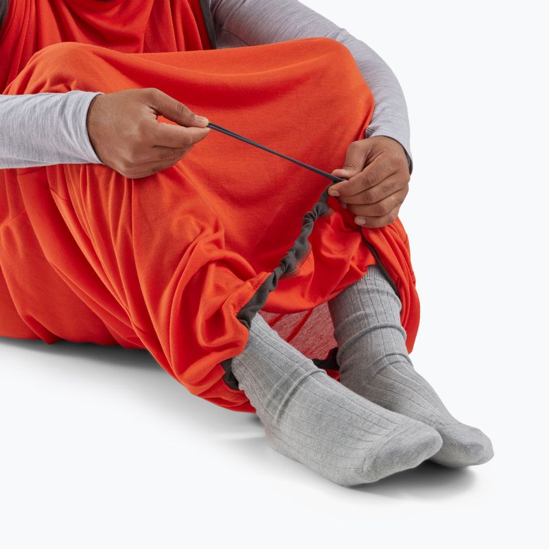 Miegmaišio pamušalas Sea to Summit Reactor Extreme Sleeping Bag Liner Mummy ST spicy orange/beluga 7