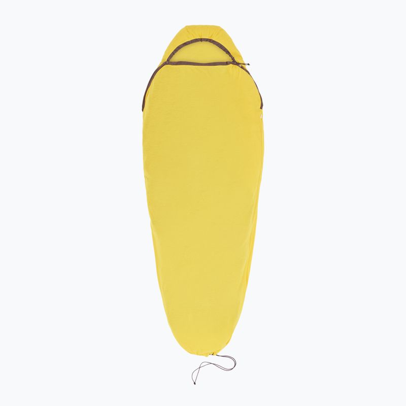 Miegmaišio pamušalas Sea to Summit Reactor Sleeping Bag Liner Mummy compact yellow 2