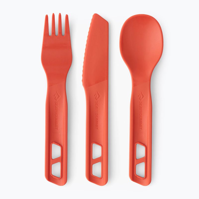 Stalo įrankiai Sea to Summit Passage Cutlery orange