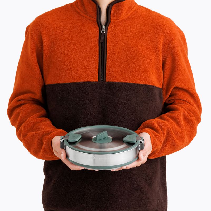 Turistinis puodas Sea To Summit Detour Stainless Steel Collapsible 3 l laurel wreath 6