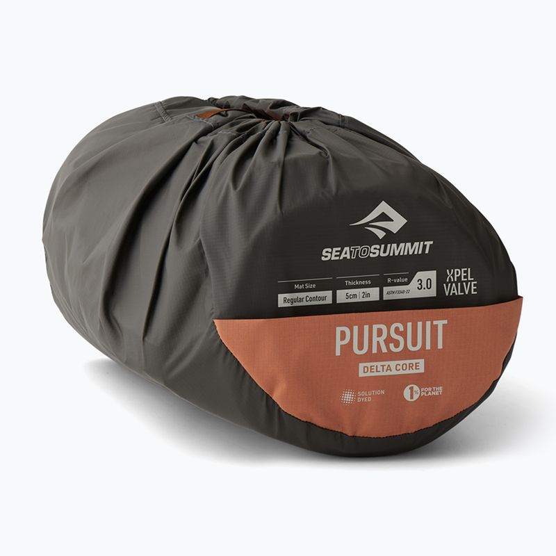 Savaime prisipučiantis kilimėlis Sea To Summit Pursuit SI Regular Contour red 5
