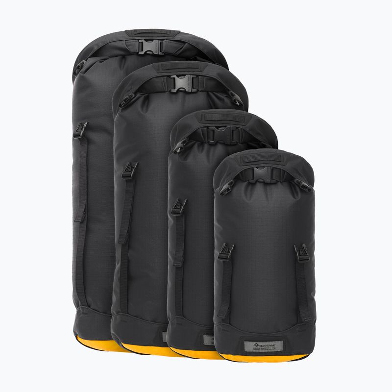 Vandeniui atsparus kompresinis maišas  Sea to Summit Evac Compression Dry Bag HD 13 l jet black 5