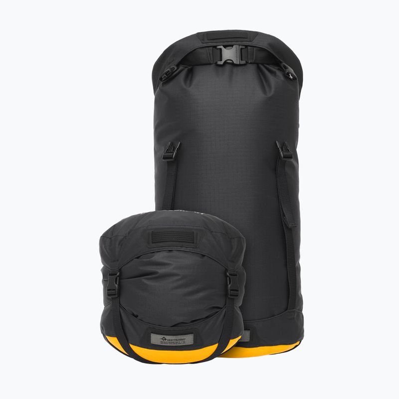 Vandeniui atsparus kompresinis maišas  Sea to Summit Evac Compression Dry Bag HD 20 l jet black 4