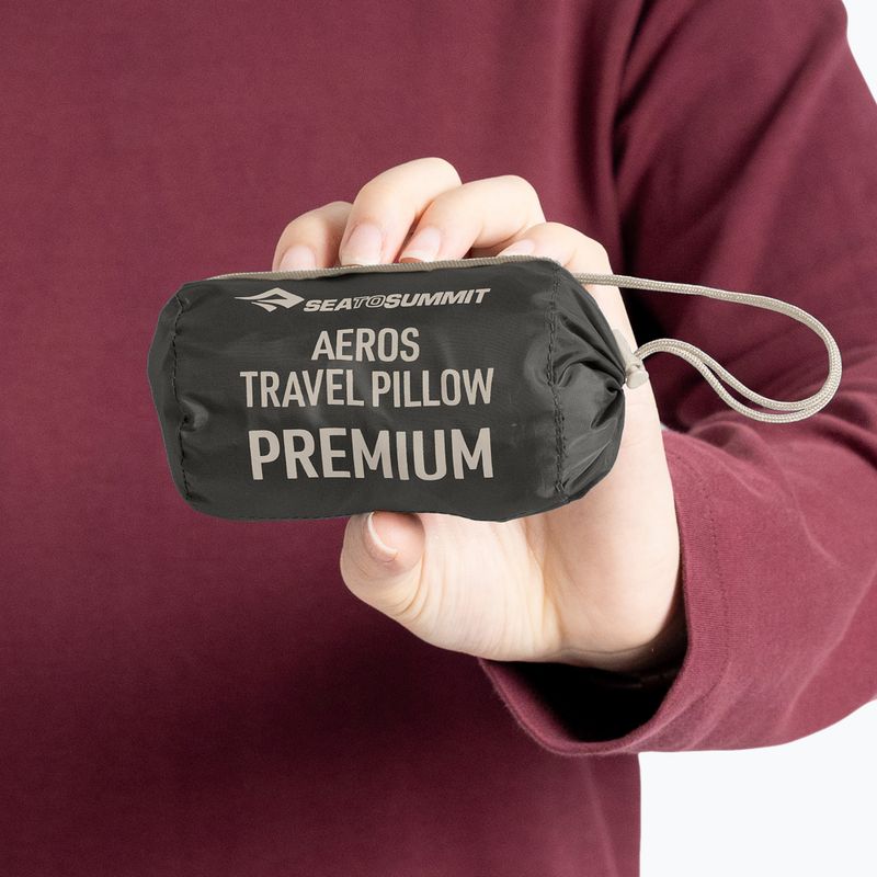 Turistinė pagalvėlė Sea To Summit Aeros Premium Travel jet black 6