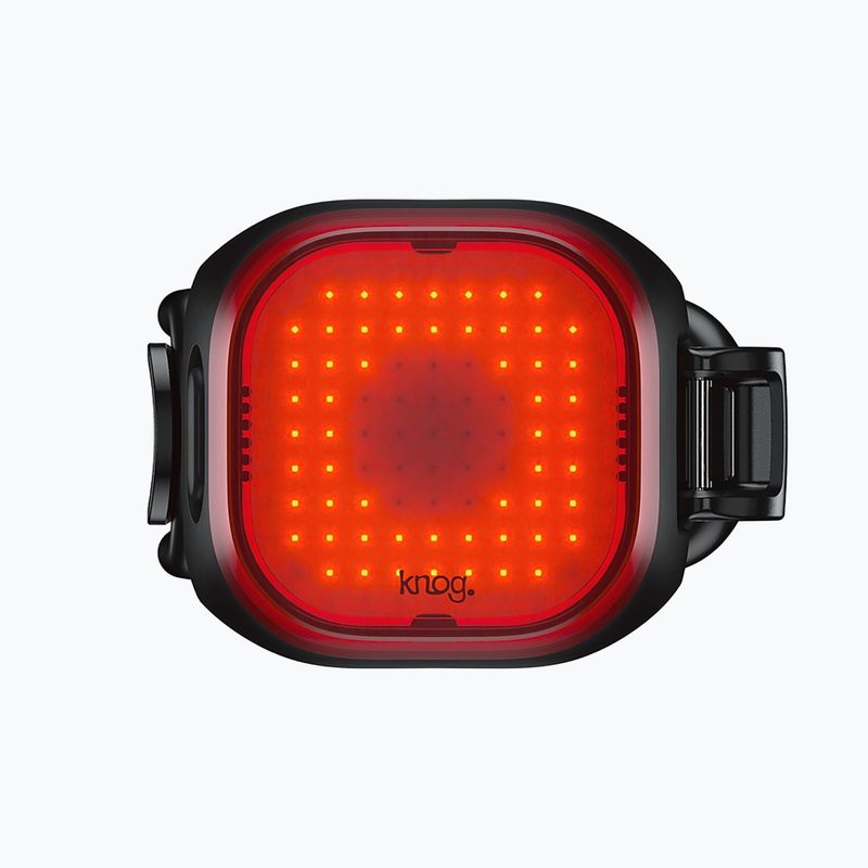 Knog Blinder Mini Square galinis dviračio žibintas raudonos spalvos 12984