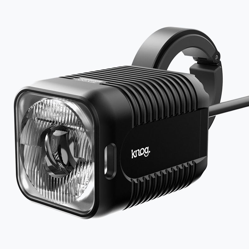 Priekinis dviračio žibintas Knog Blinder E 80 Lux StVZO juodas