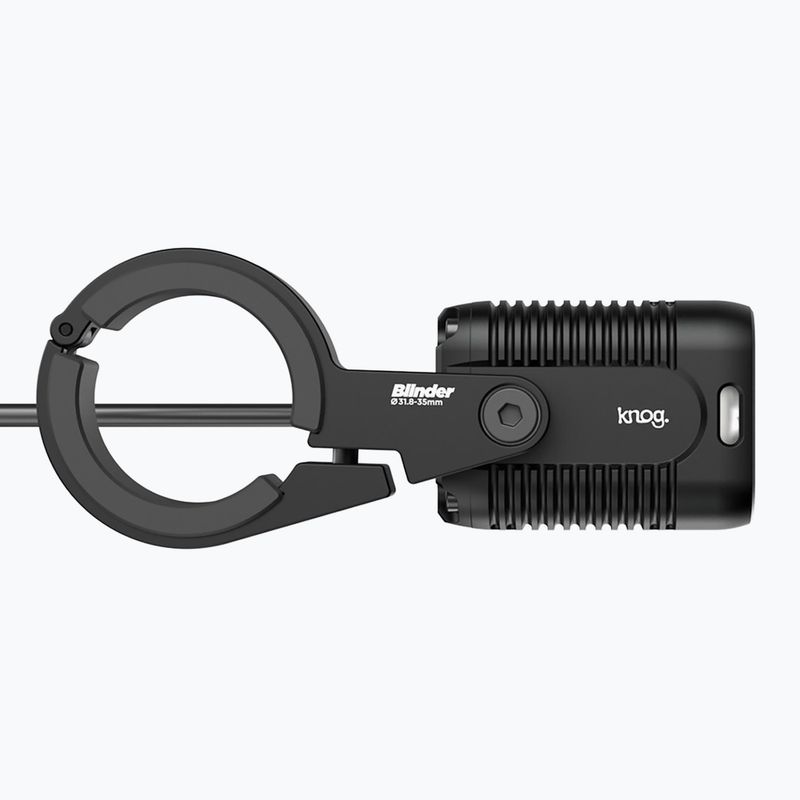 Priekinis dviračio žibintas Knog Blinder E 80 Lux StVZO juodas 2