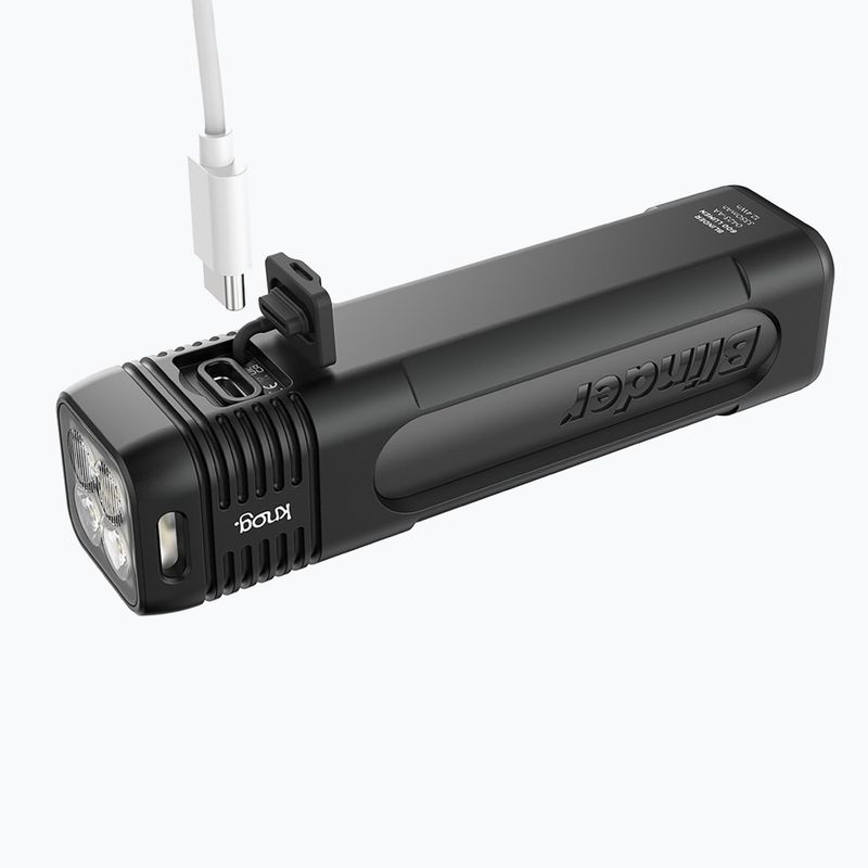 Priekinis dviračio žibintas Knog Blinder Pro 1000 black 8