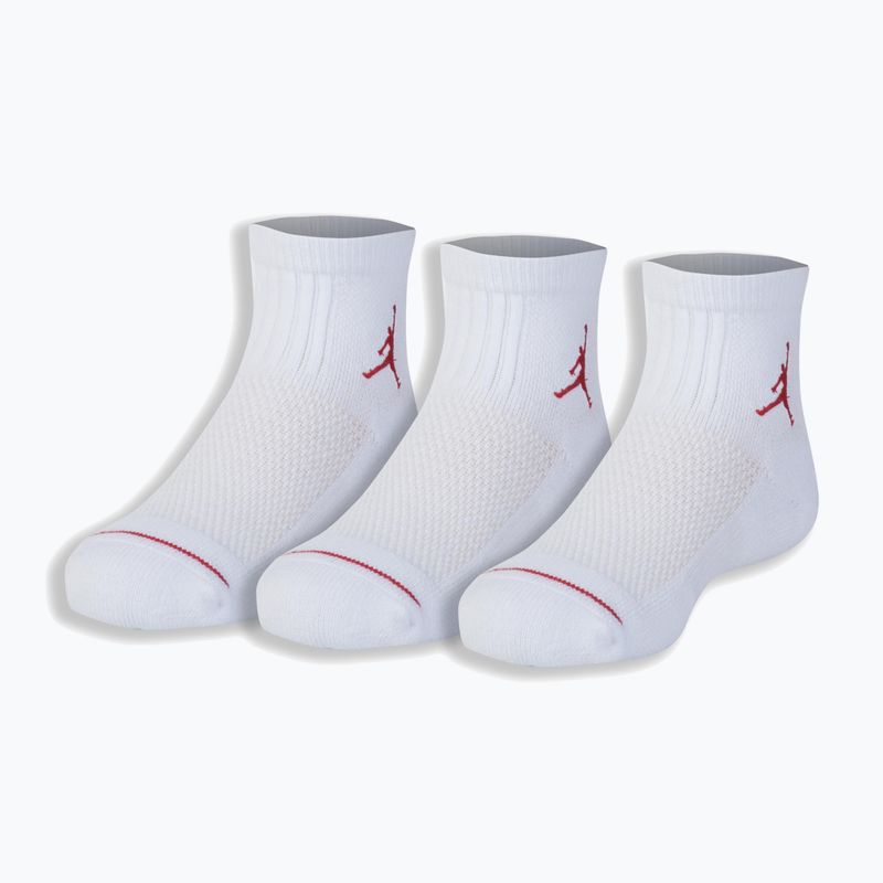 Vaikiškos kojinės Air Jordan Jumpman Quarter 3 pairs white 2
