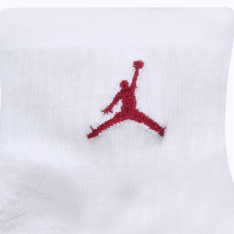Vaikiškos kojinės Air Jordan Jumpman Quarter 3 pairs white 3