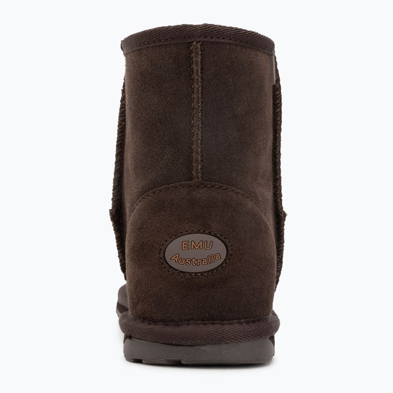 Sniego batai EMU Australia Wallaby Mini Teens chocolate 6