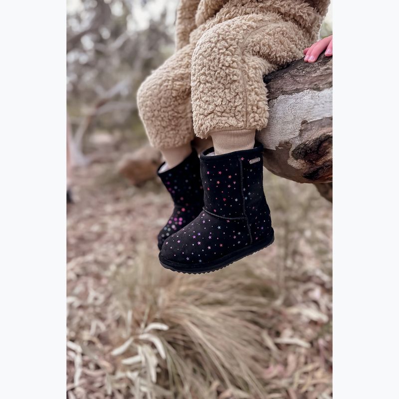 Vaikiški sniego batai EMU Australia Sparkle Brumby black 10