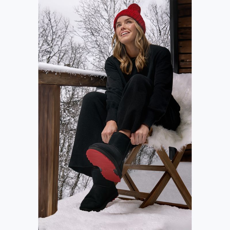 Moteriški sniego batai EMU Australia Sharky Mini black/cherry 14