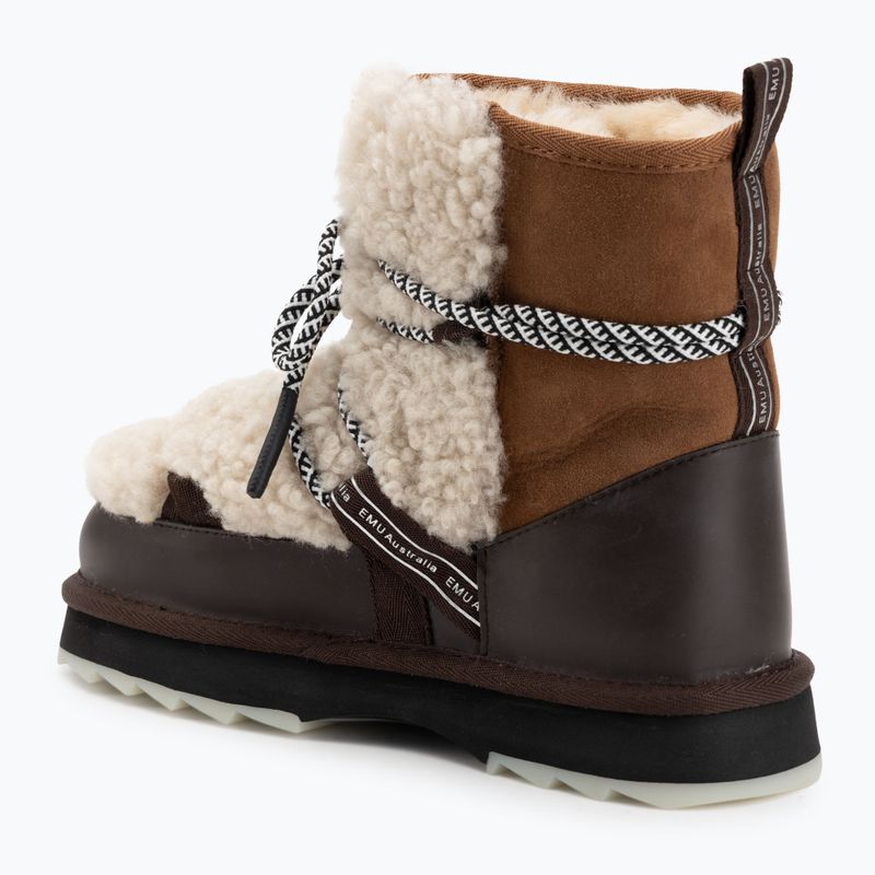 Moteriški sniego batai EMU Australia Blurred Teddy chestnut 3