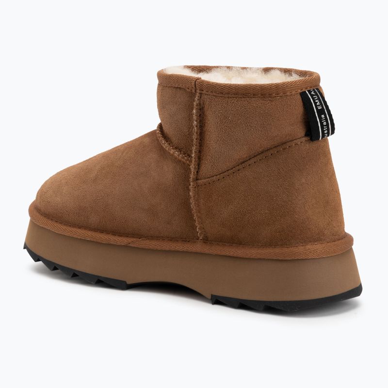 Moteriški sniego batai EMU Australia Sharky Micro Flatform chestnut/black 3