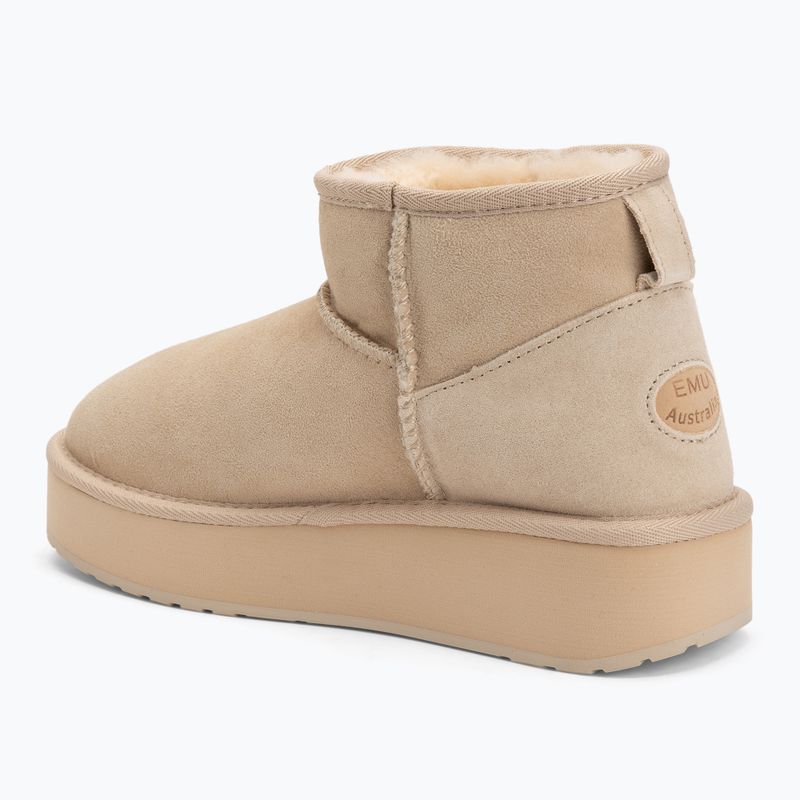 Moteriški žieminiai batai EMU Australia Stinger Micro Flatform 2.0 macadamia 3