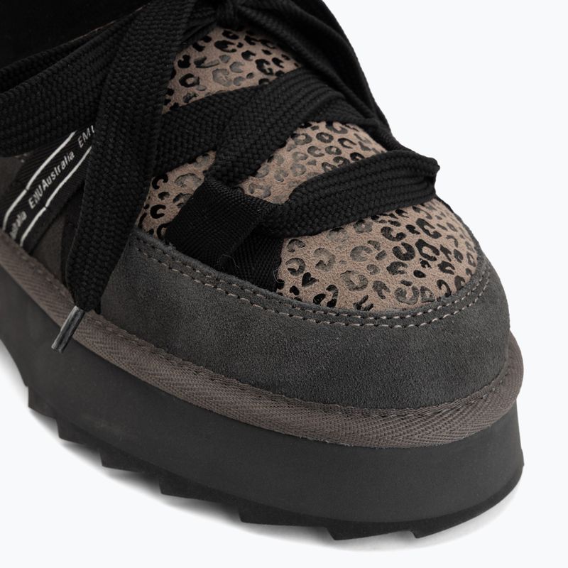 Moteriški sniego batai EMU Australia Blurred Micro Patchwork Leo charcoal 7