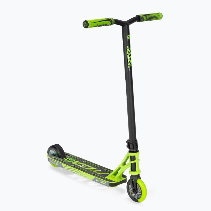 MGP MGX S1 Shredder vaikiškas laisvojo stiliaus paspirtukas juodas/žalias 23383