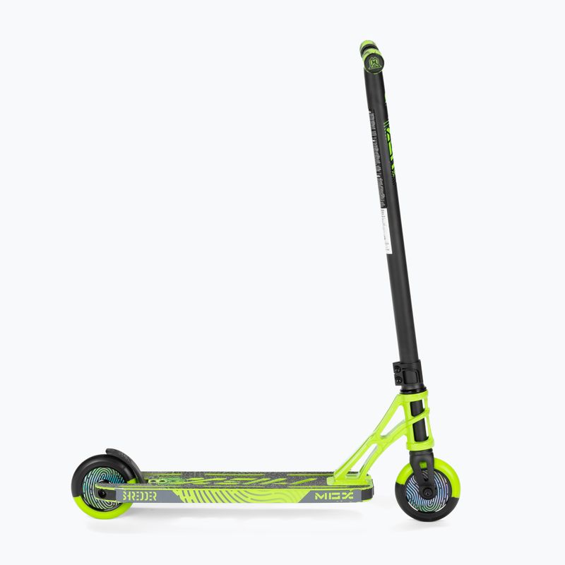 MGP MGX S1 Shredder vaikiškas laisvojo stiliaus paspirtukas juodas/žalias 23383 2