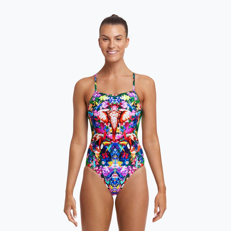 Moterų Funkita Vienos juostelės vienspalvis maudymosi kostiumėlis Spalva FS15L0083408 4