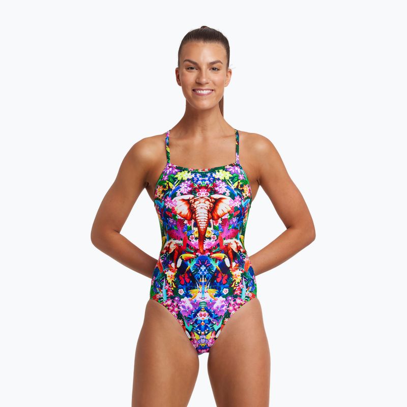Moterų Funkita Vienos juostelės vienspalvis maudymosi kostiumėlis Spalva FS15L0083408 5