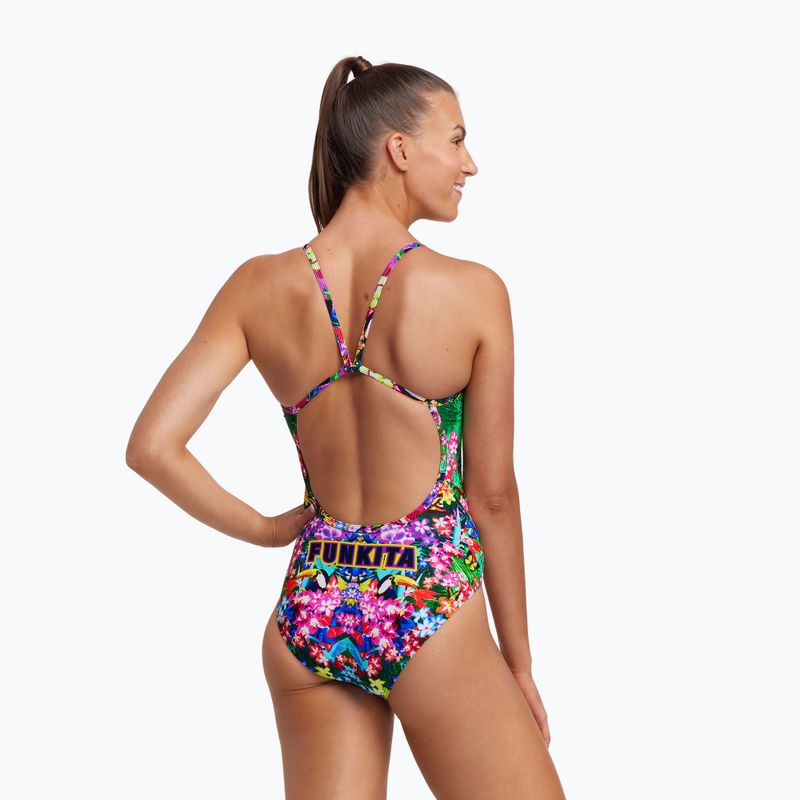 Moterų Funkita Vienos juostelės vienspalvis maudymosi kostiumėlis Spalva FS15L0083408 7