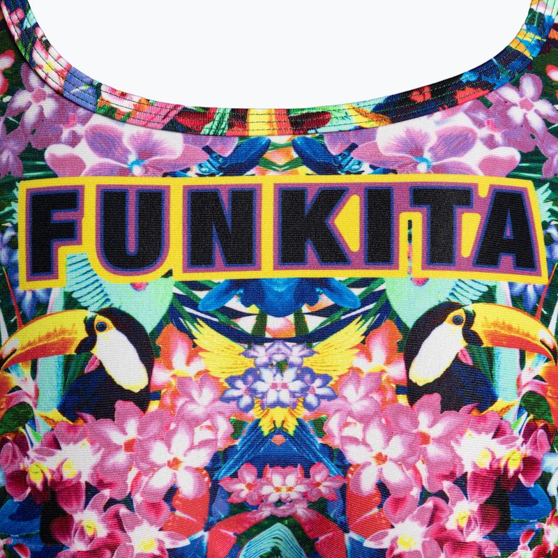 Moterų Funkita Vienos juostelės vienspalvis maudymosi kostiumėlis Spalva FS15L0083408 3