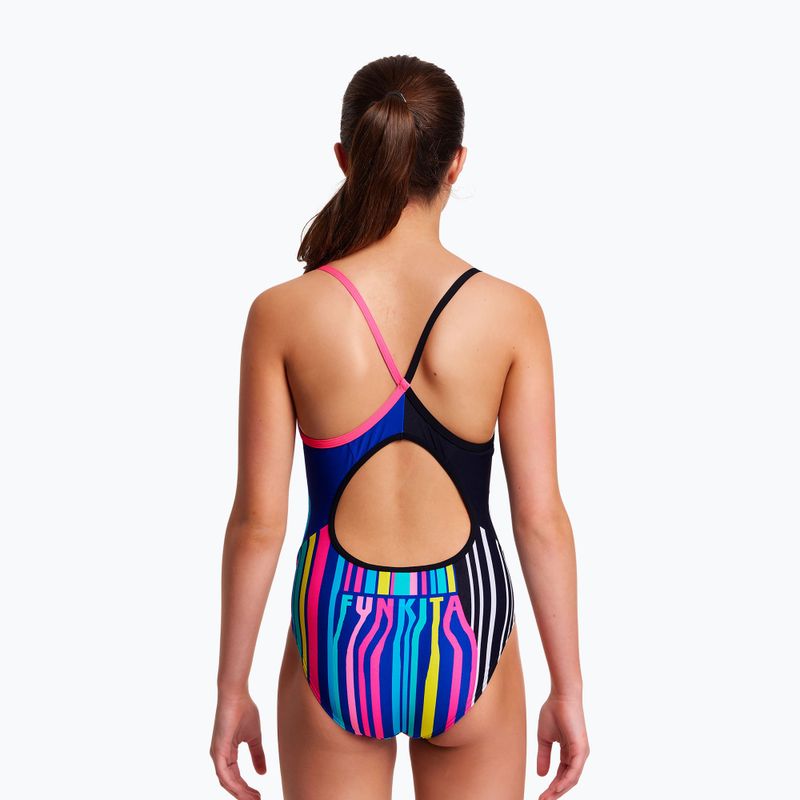 Funkita Diamond Back One Piece Vaikų maudymosi kostiumėlis Zorse kodas FS11G00885 5