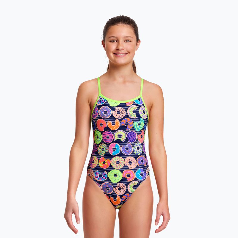 Funkita vaikiškas vientisas maudymosi kostiumėlis su viena petnešėle One Piece spalva FS16G0206508 4