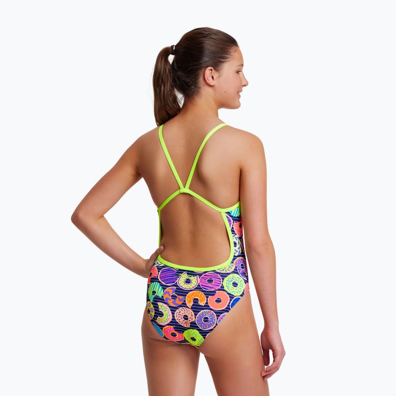 Funkita vaikiškas vientisas maudymosi kostiumėlis su viena petnešėle One Piece spalva FS16G0206508 7