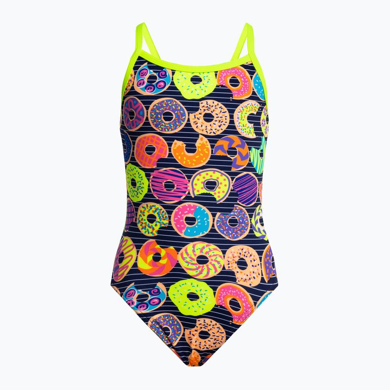 Funkita vaikiškas vientisas maudymosi kostiumėlis su viena petnešėle One Piece spalva FS16G0206508