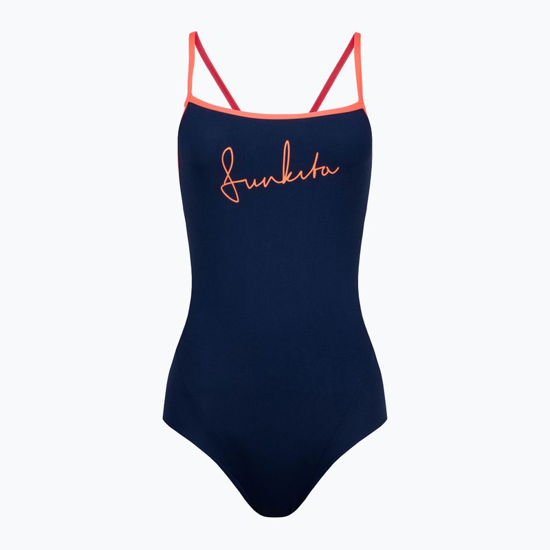 Moteriškas maudymosi kostiumėlis Funkita Single Strap One Piece ocean fire