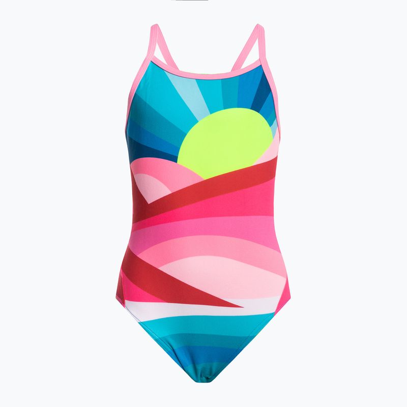 Funkita Vaikų vientisas maudymosi kostiumėlis Diamond back summit sunset FS11G7132708