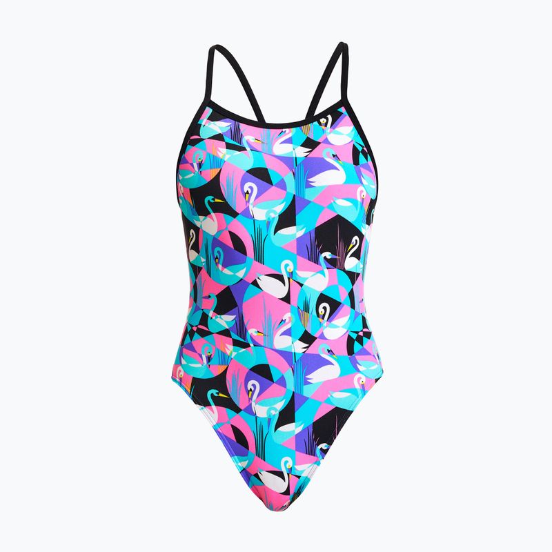 Funkita Eco Vieno dirželio vaikiškas maudymosi kostiumėlis mėlynas FKS030G7133008 4