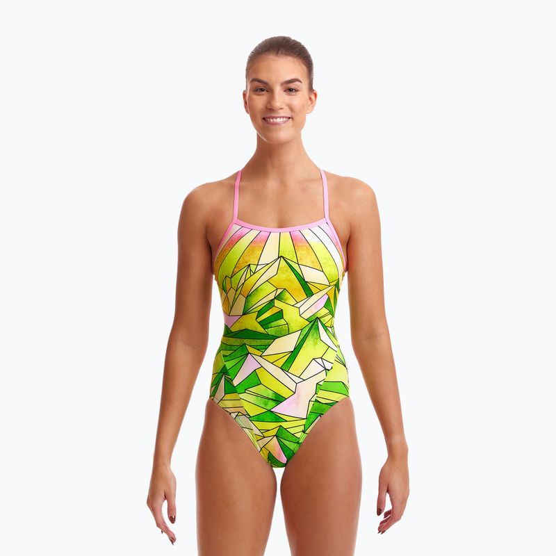 Moterų Funkita Vienos petnešėlės vientisas maudymosi kostiumėlis Spalva FS15L7131308 5
