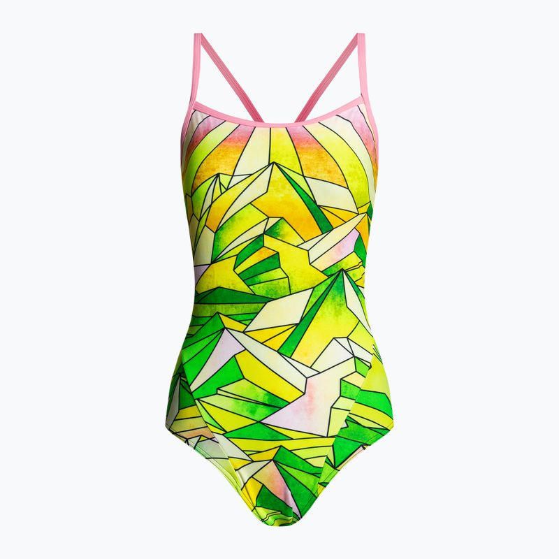 Moterų Funkita Vienos petnešėlės vientisas maudymosi kostiumėlis Spalva FS15L7131308