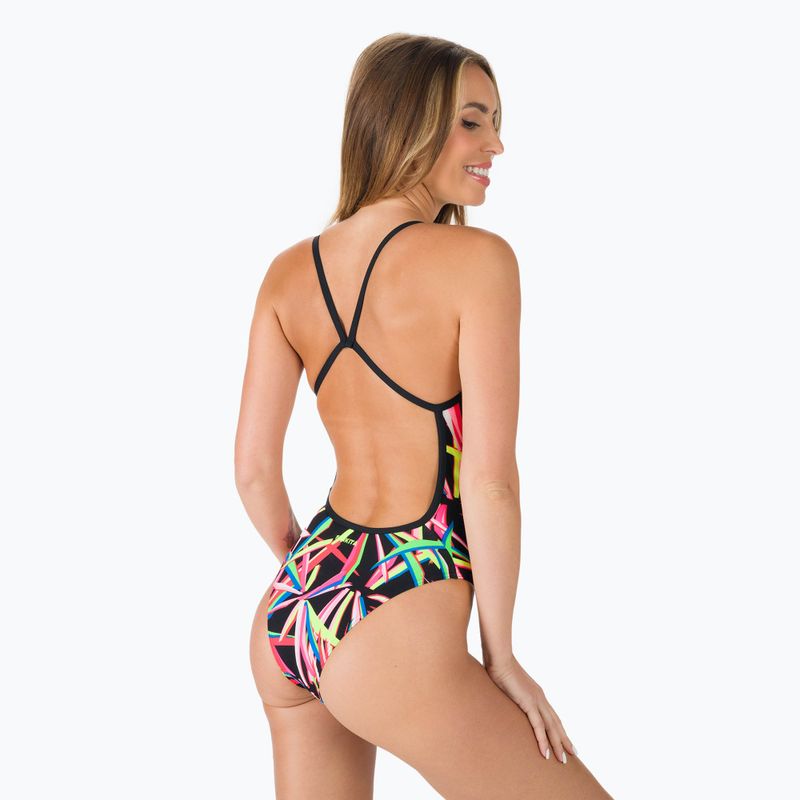Funkita Single Strength One Piece Moterų maudymosi kostiumėlis Black FKS044L7138708 3