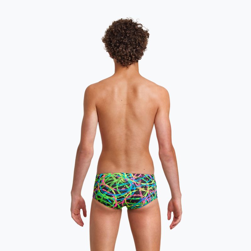 Vaikiškos kelnės Funky Trunks Sidewinder Trunks spalvingos maudymosi kelnės FTS010B7139324 6