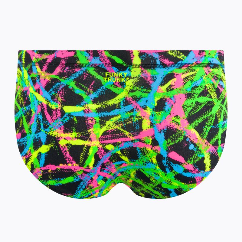 Vyriškos kelnaitės Funky Trunks Classic Trunks spalvotos maudymosi kelnaitės FT35M71393 2