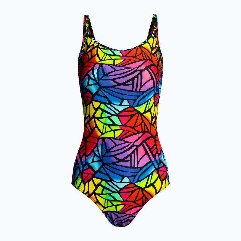 Moteriškas vientisas maudymosi kostiumėlis Funkita Diamond back cabbage patch FS11L7139408